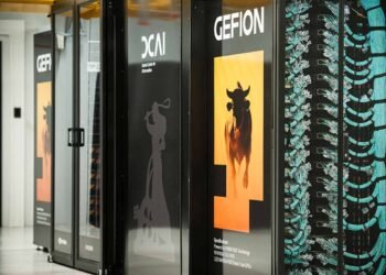 Danmarks AI-supercomputer, der har fået navnet “Gefion” er bygget med NVIDIA SuperPOD-teknologi. (Foto: Novo Nordisk Fonden)